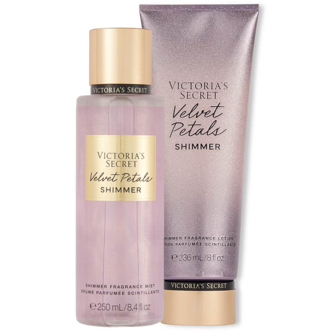 Duo Velvet Petals Shimmer VS - Body Splash & Hidratante