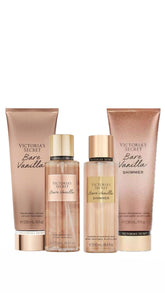 Promo na Beauty - 4 produtos (Bare  Vanilla Tradicional & Shimmer) 2 Body Splash + 2 Hidratante